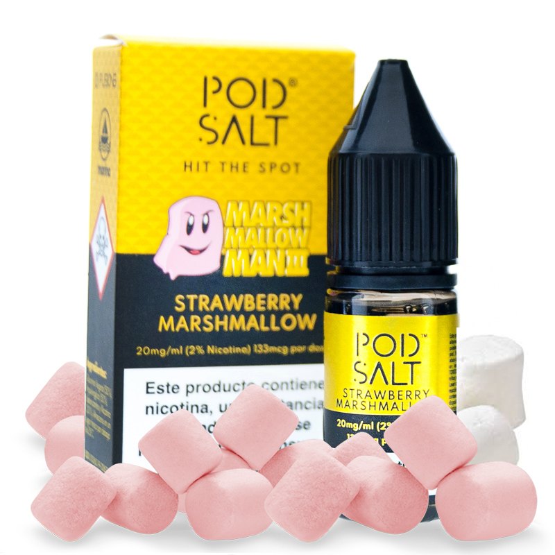Pod Salt Strawberry Marshmallow Man 10ml