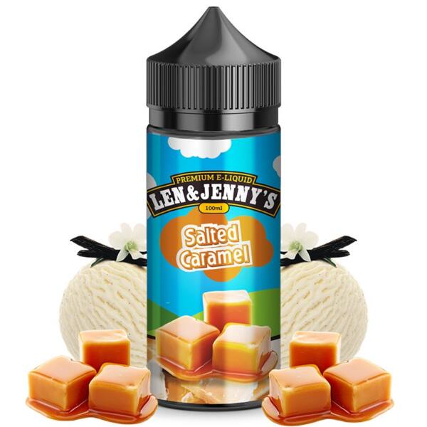 Len and Jenny´s Salted Caramel 100ml 3