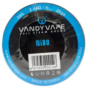 Vandy Vape Hilo SS316L Wire 30ft 26ga