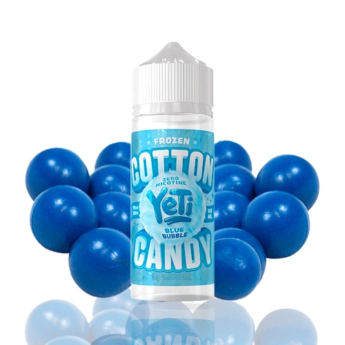 Yeti Cotton Candy Frozen Blu Bubble 100ml 1
