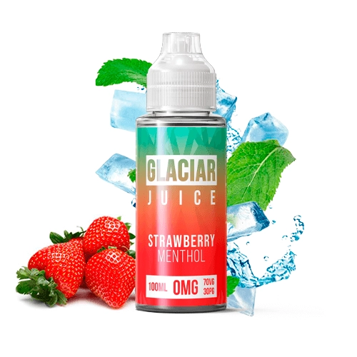 Glaciar Juice Strawberry Menthol 100ml 2