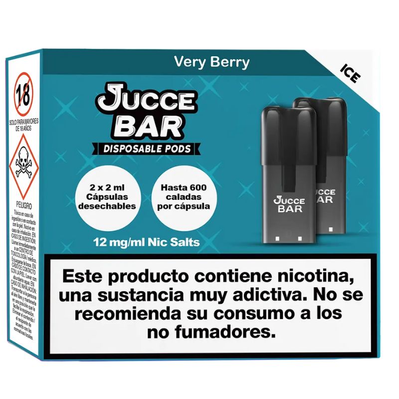 Jucce Bar Pod Very Berry 2ml 1