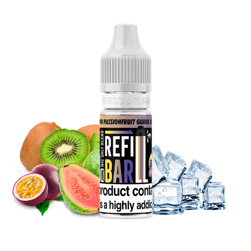 Refill Bar Sales Kiwi Passion Fruit Guava Ice 10ml