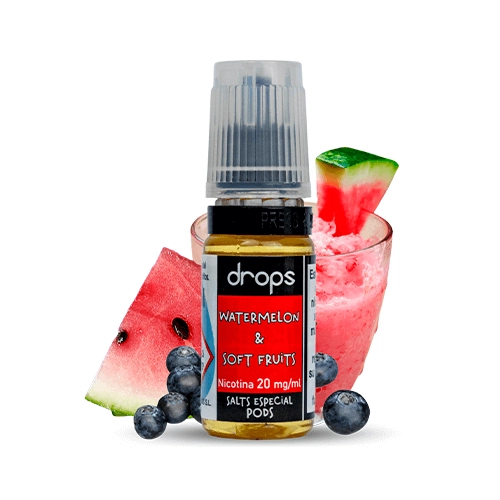 Drops Bar Sales Watermelon Soft Fruits 10ml