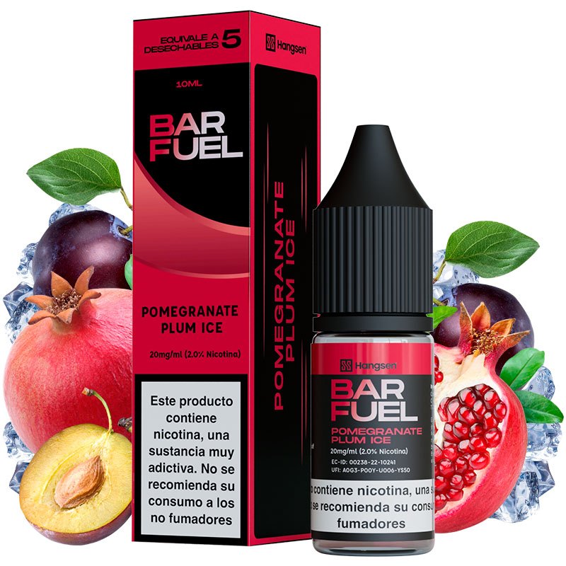 Bar Fuel by Hangsen Sales Pomegranate Plum Ice 10ml 1