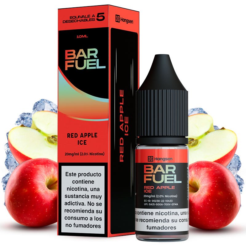 Bar Fuel by Hangsen Sales Red Apple Ice 10ml 2