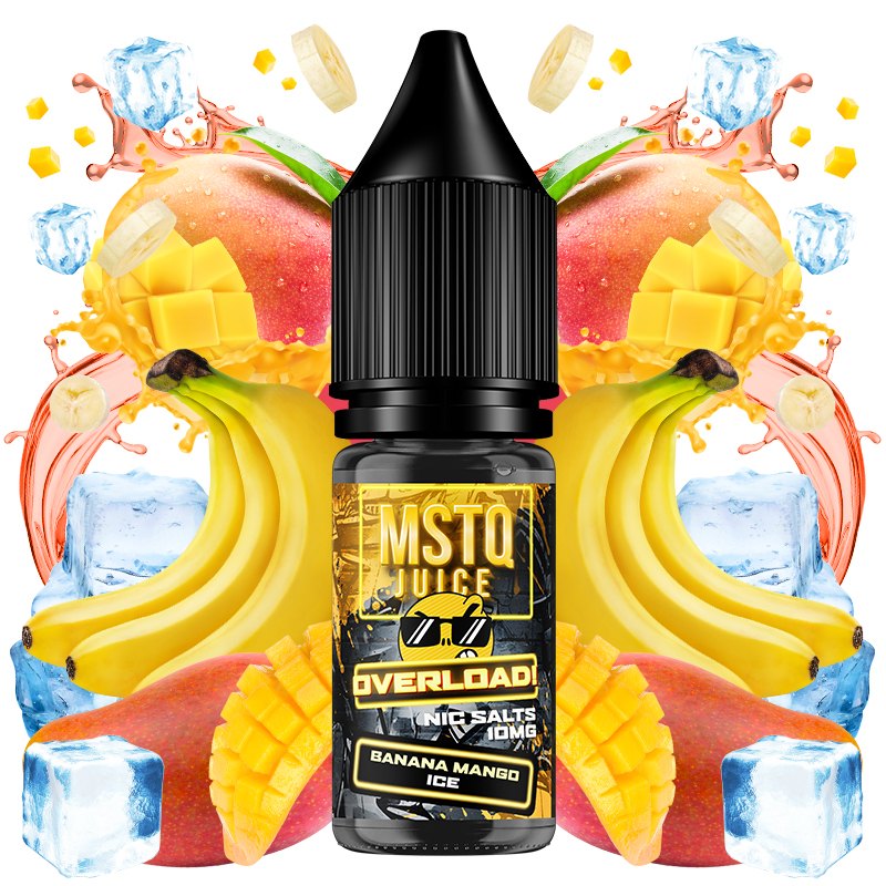 MSTQ Juice Salts Banana Mango Ice 100ml