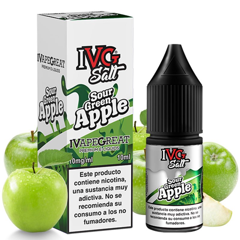 IVG Sales Sour Green Apple 10ml
