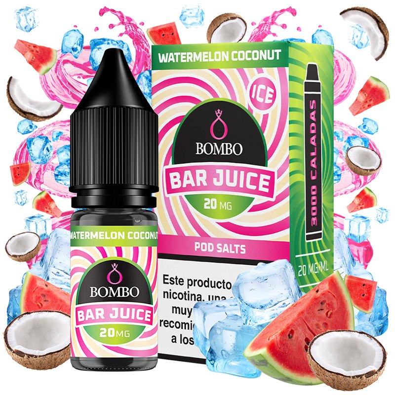 Bar Juice by Bombo Sales Watermelon Coconut Ice 10ml