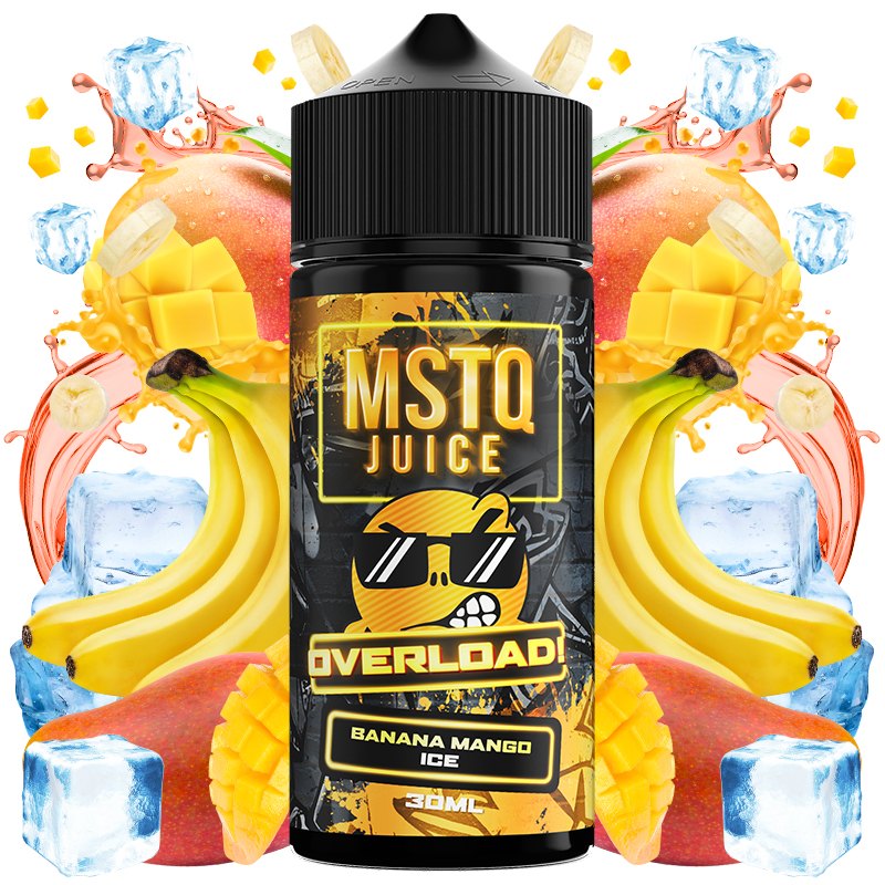 MSTQ Juice Aroma Banana Mango Ice 30ml Longfill