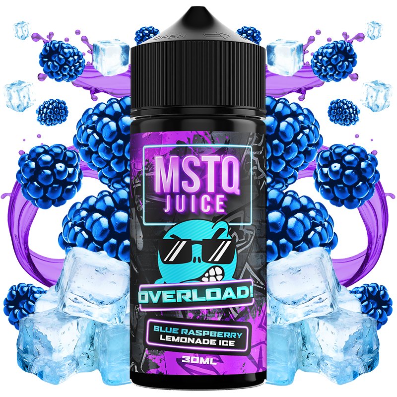 MSTQ Juice Aroma Blue Raspberry Lemonade Ice 30ml Longfill