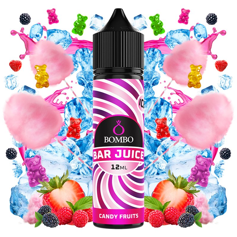 Bombo Bar Juice Aroma Candy Fruits Ice 12ml Longfill