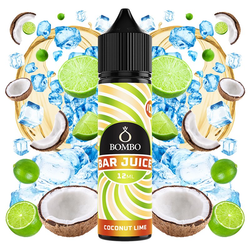 Bombo Bar Juice Aroma Coconut Lime Ice 12ml Longfill