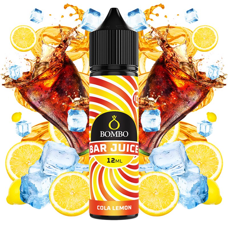 Bombo Bar Juice Aroma Cola Lemon Ice 12ml Longfill