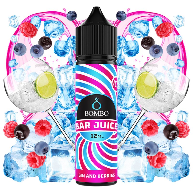 Bombo Bar Juice Aroma Gin & Berries Ice 12ml Longfill