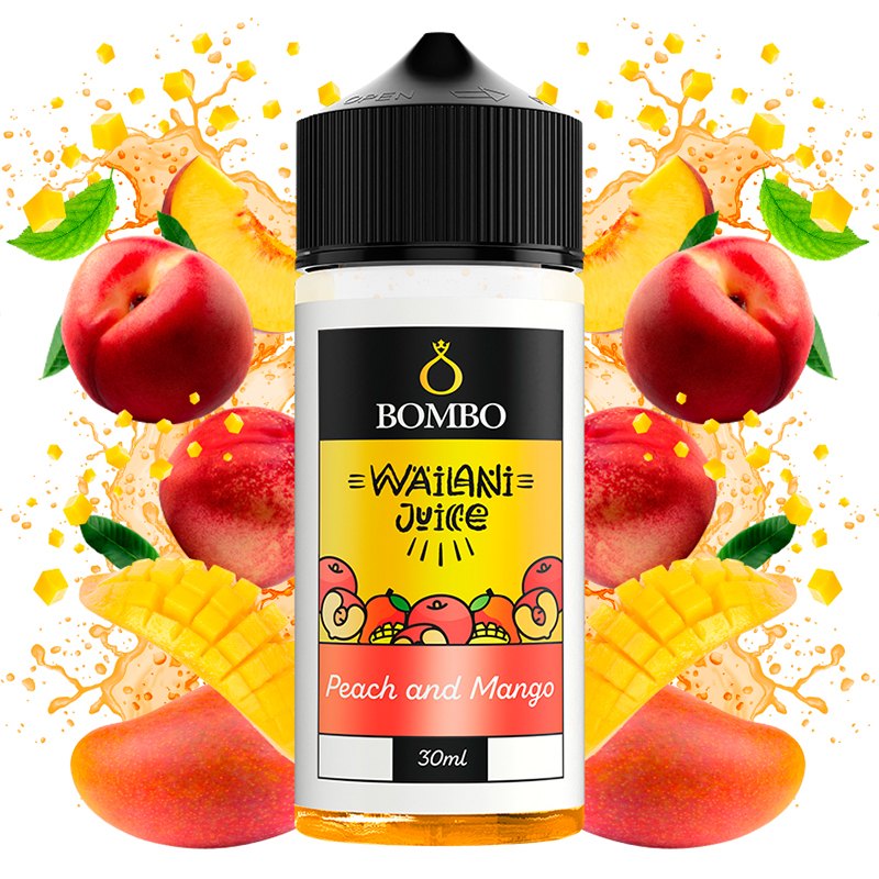 Wailani by Bombo Aroma Peach Mango 30ml Longfill