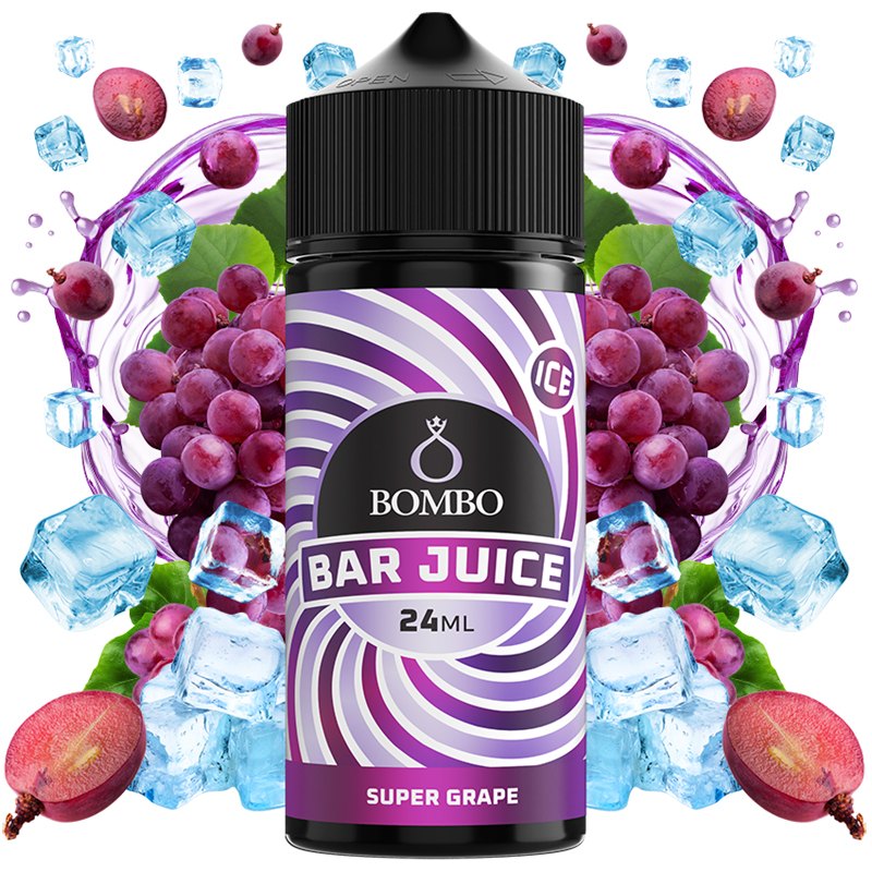Bombo Bar Juice Aroma Super Grape Ice 24ml Longfill