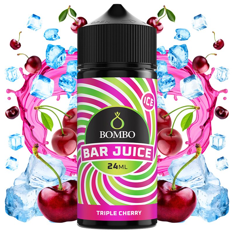Bombo Bar Juice Aroma Triple Cherry Ice 24ml Longfill