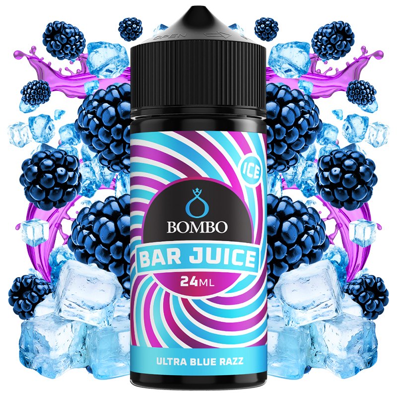 Bombo Bar Juice Aroma Ultra Blue Razz 24ml Longfill