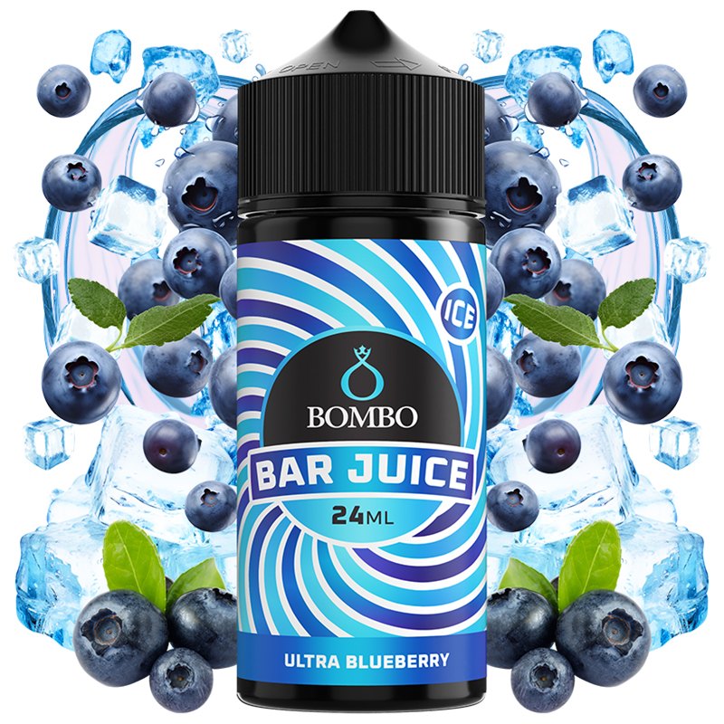 Bombo Bar Juice Aroma Ultra Blueberry Ice 24ml Longfill