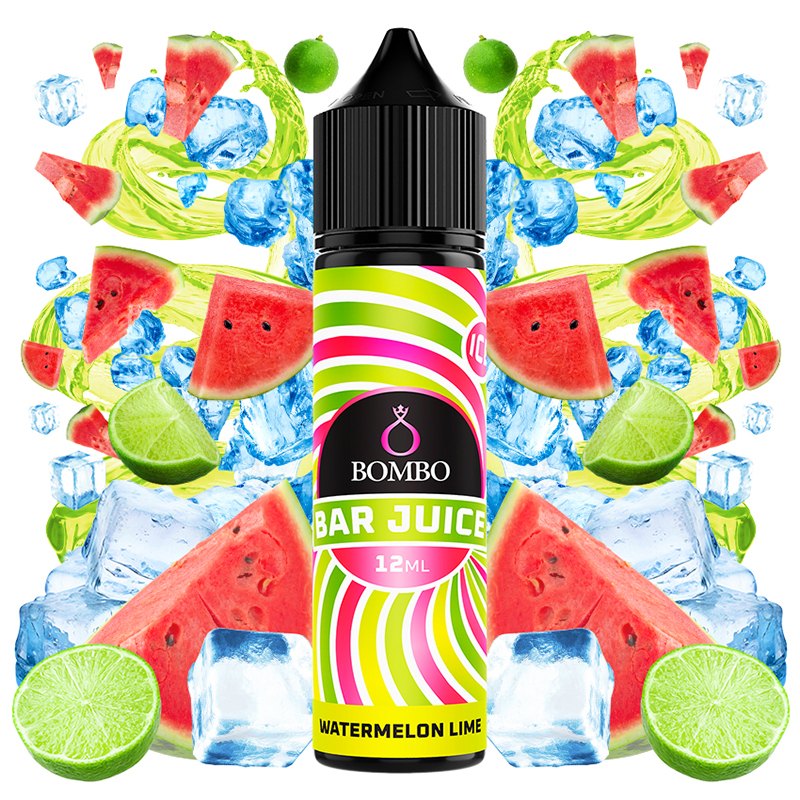 Bombo Bar Juice Aroma Watermelon Lime Ice 12ml Longfill