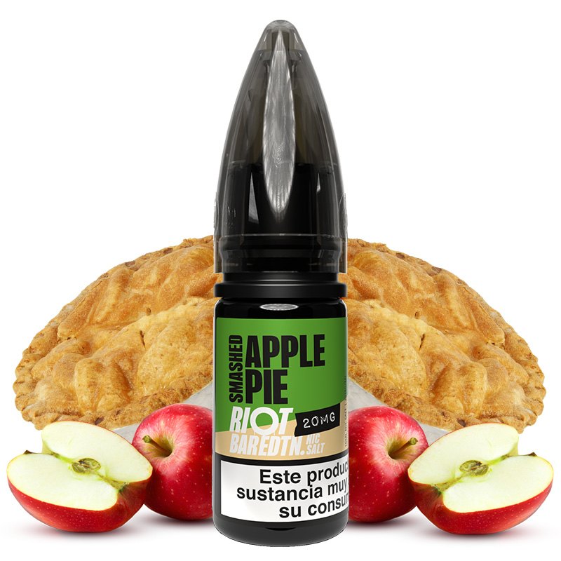 Riot Squad Salts Smashed Apple Pie 10ml