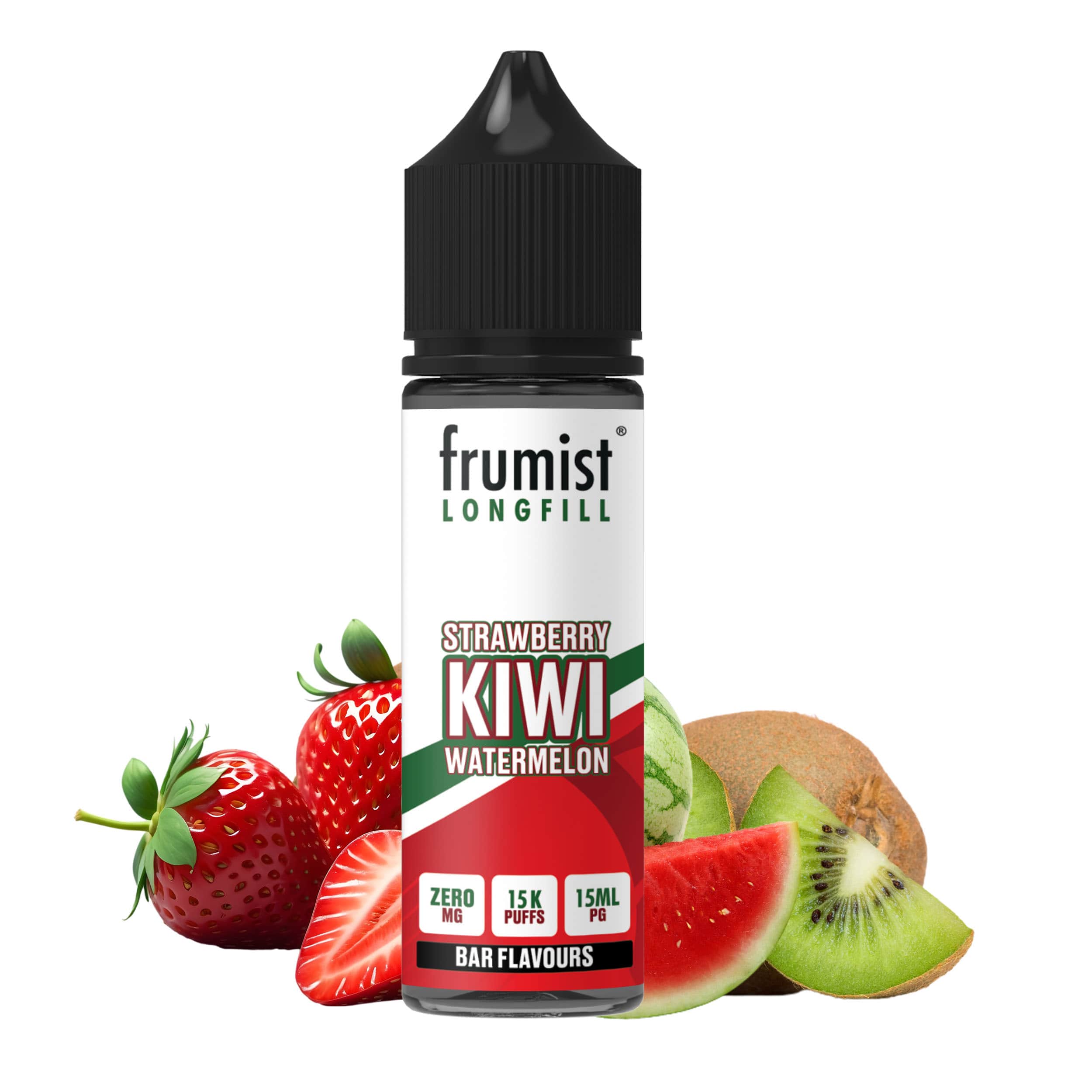 Frumist Aroma 15ml Strawberry Kiwi Watermelon Longfill