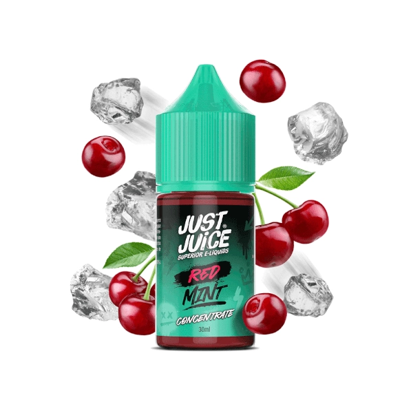 Just Juice Mint Range Red Mint 30ml