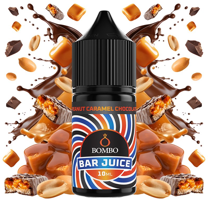 Bar Juice by Bombo Aroma Peanut Caramel Chocolate 10ml/30ml (Minilongfill)