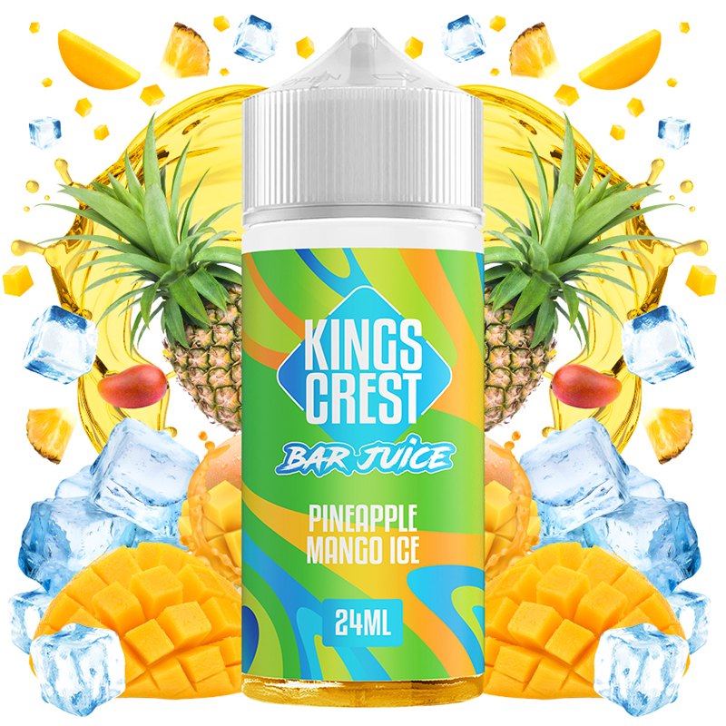 Kings Crest Bar Juice Aroma Pineapple Mango Ice 24ml/120 (Longfill)