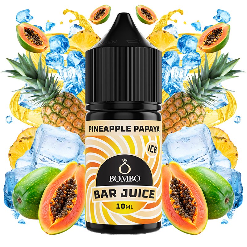 Bar Juice by Bombo Aroma Pineapple Papaya Ice 10ml/30ml (Minilongfill)