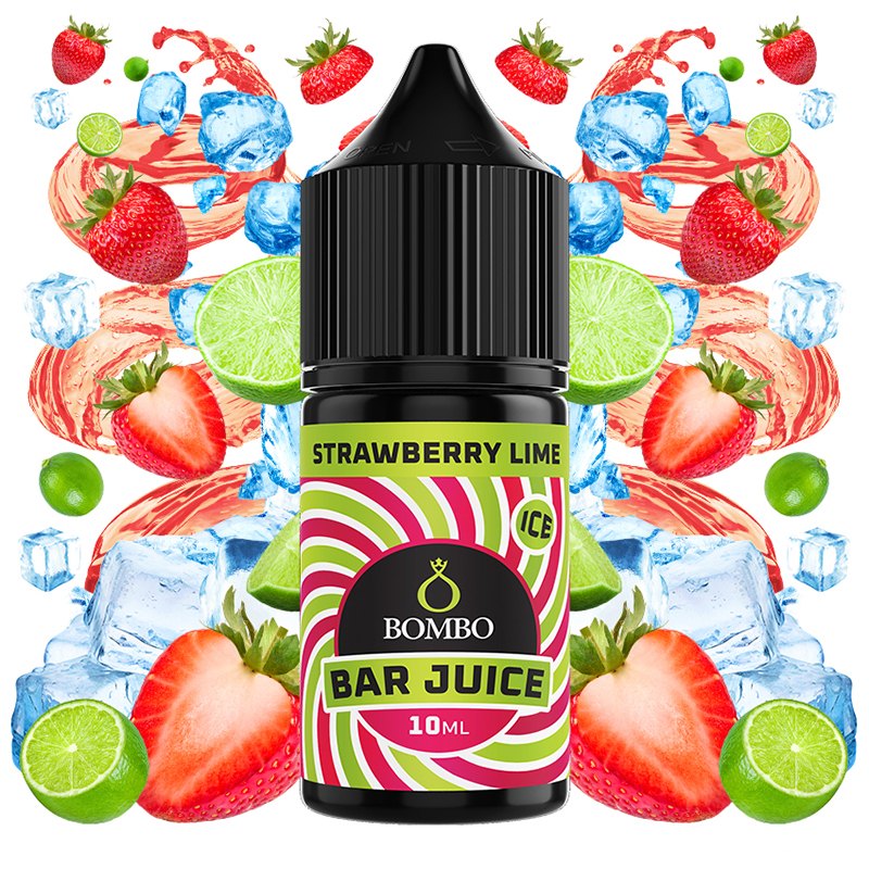 Bar Juice by Bombo Aroma Strawberry Lime Ice 10ml/30ml (Minilongfill)