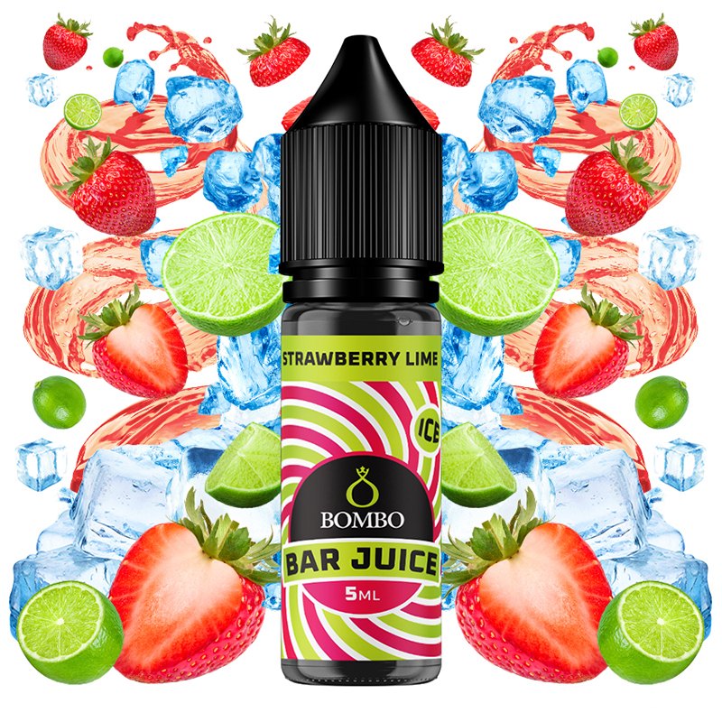 Bar Juice by Bombo Aroma Strawberry Lime Ice 5ml/15ml (Minilongfill)