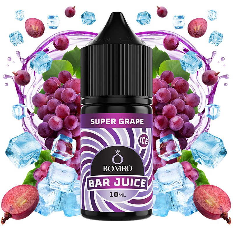 Bar Juice by Bombo Aroma Super Grape Ice 10ml/30ml (Minilongfill)