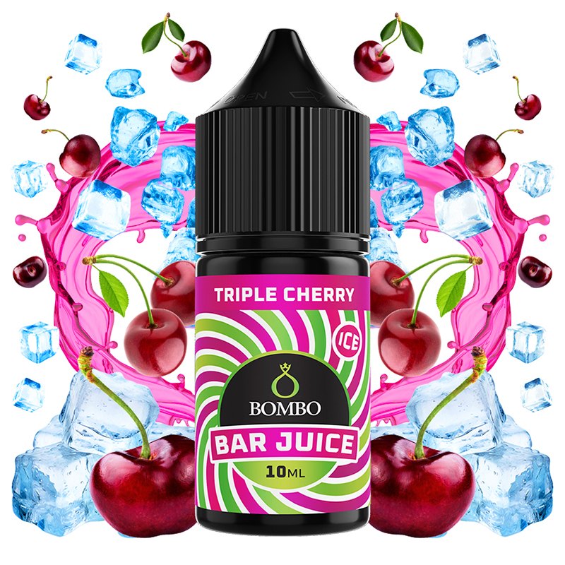 Bar Juice by Bombo Aroma Triple Cherry Ice 10ml/30ml (Minilongfill)