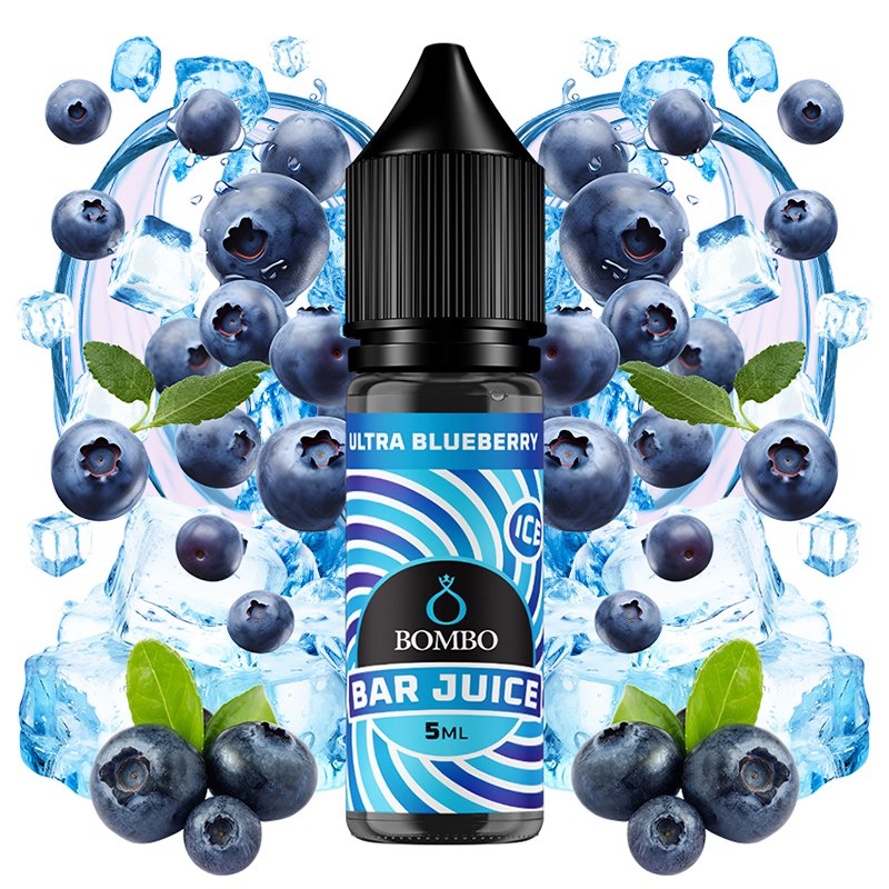 Bar Juice by Bombo Aroma Ultra Blueberry Ice 5ml/15ml (Minilongfill)