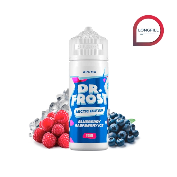 Dr Frost Aroma Blueberry Raspberry Ice 24ml/120ml Longfill