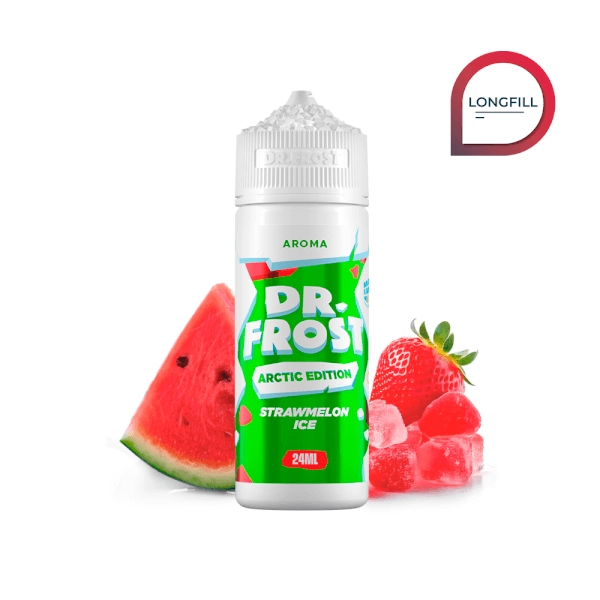 Dr Frost Aroma Strawmelon Ice 24ml/120ml Longfill