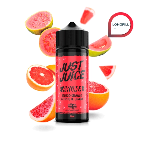 Just Juice Iconic Aroma Blood Orange Citrus Guava 24ml/120ml Longfill