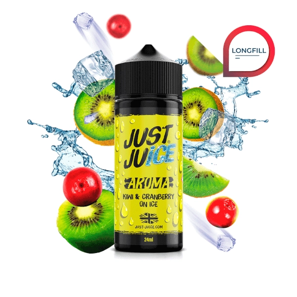 Just Juice Iconic Aroma Kiwi Cranberry on Ice 24ml/120ml Longfill