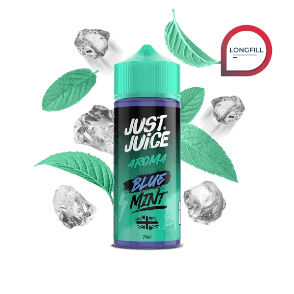 Just Juice Aroma Mint Range Blue 24ml/120ml Longfill