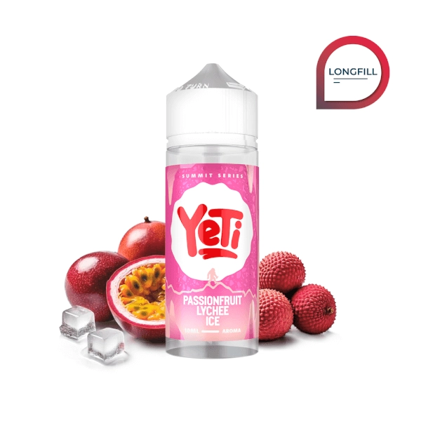 Yeti Summit Series Aroma Passionfruit Lychee Ice10ml Longfill