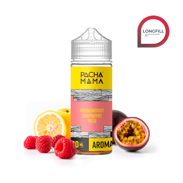 Pachamama Aroma Passionfruit Raspberry Yuzu 30ml/120ml Longfill