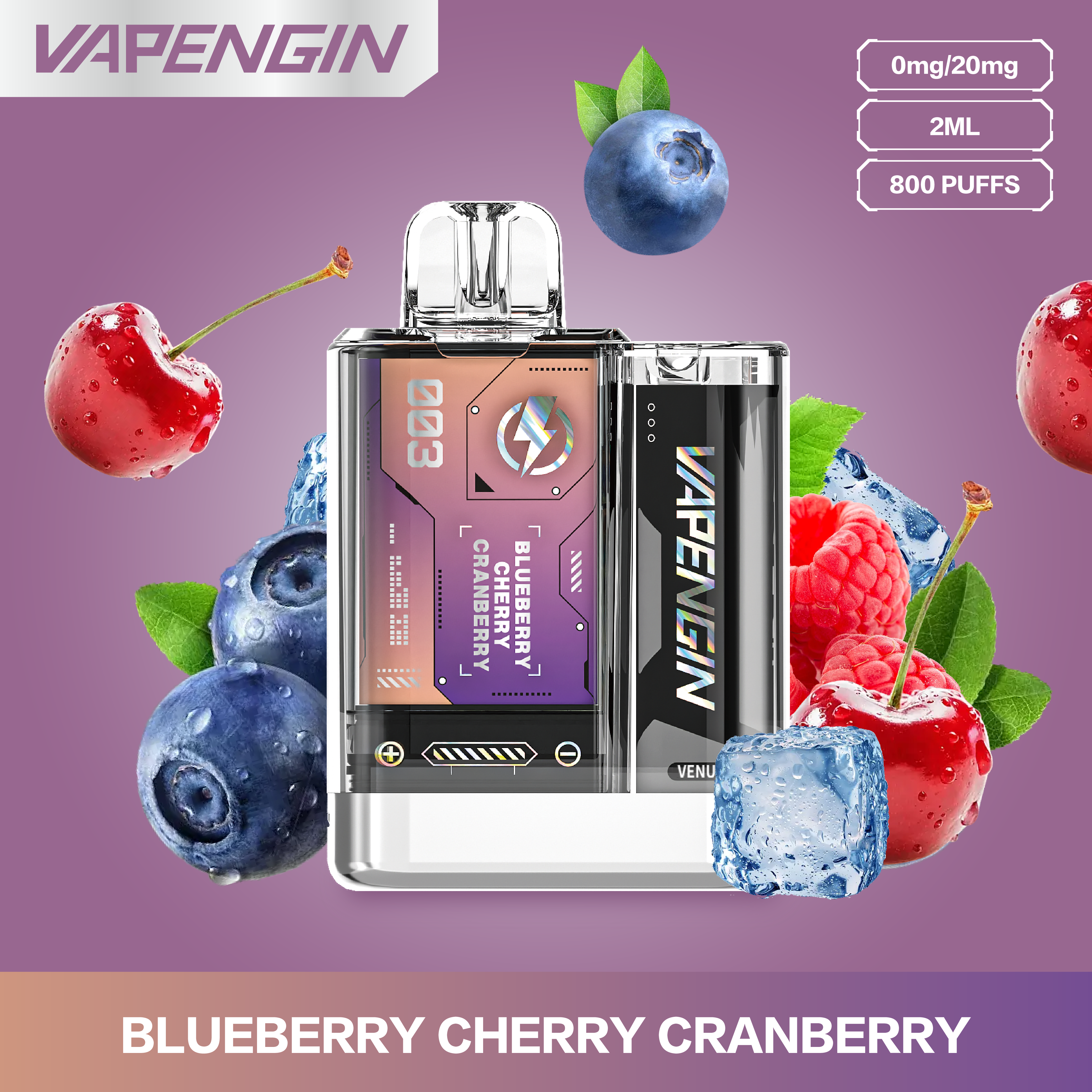 Vapengin Venus Kit Blueberry Cherry Cranberry