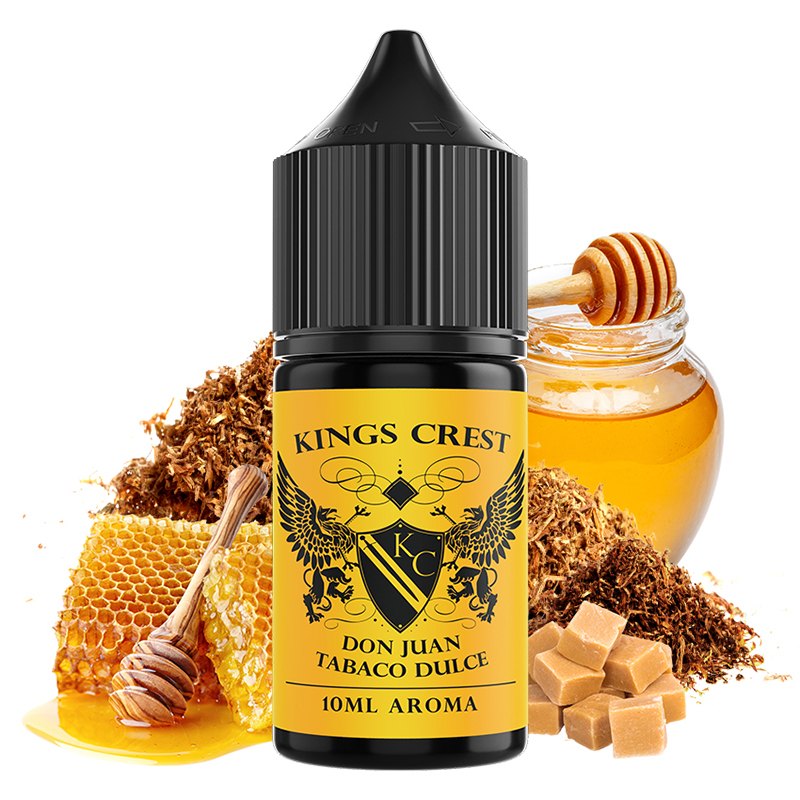 Kings Crest Aroma Don Juan Tabaco Dulce 10ml/30 (Minilongfill)