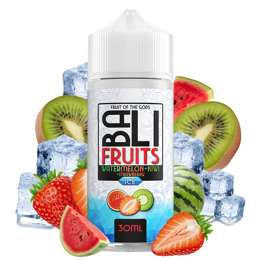 Bali Fruits by Kings Crest Aroma Watermelon Kiwi Strawberry Ice 30ml/120 (Longfill)