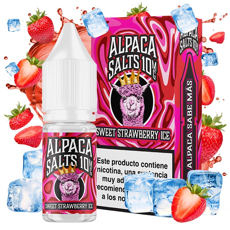 Alpaca Salts Sweet Strawberry Ice 10ml